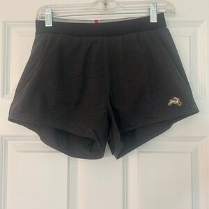 Dark grey Tracksmith session shorts